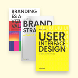 Három brandguide könyv egy csomagban